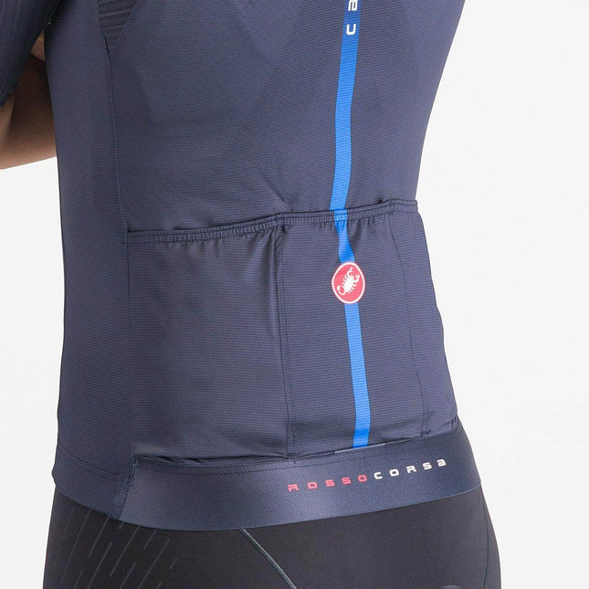 Castelli | Aero Pro 8S Jersey | Ladies | Belgian Blue