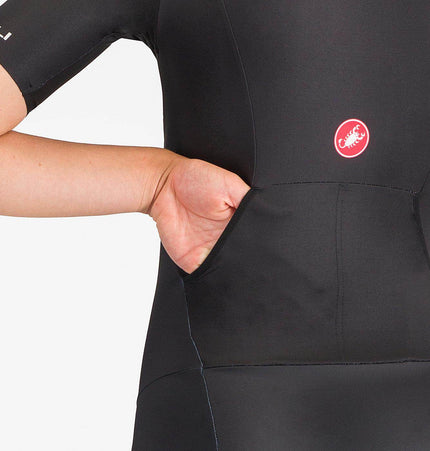Castelli | Core Trisuit | Short Sleeve | Dames | Black