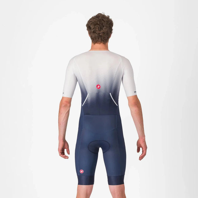 Castelli | Core Trisuit | Short Sleeve | Herren | Belgisch Blau / Weiß