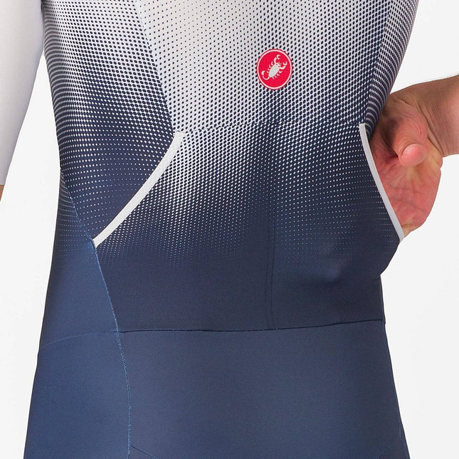 Castelli | Core Trisuit | Short Sleeve | Herren | Belgisch Blau / Weiß