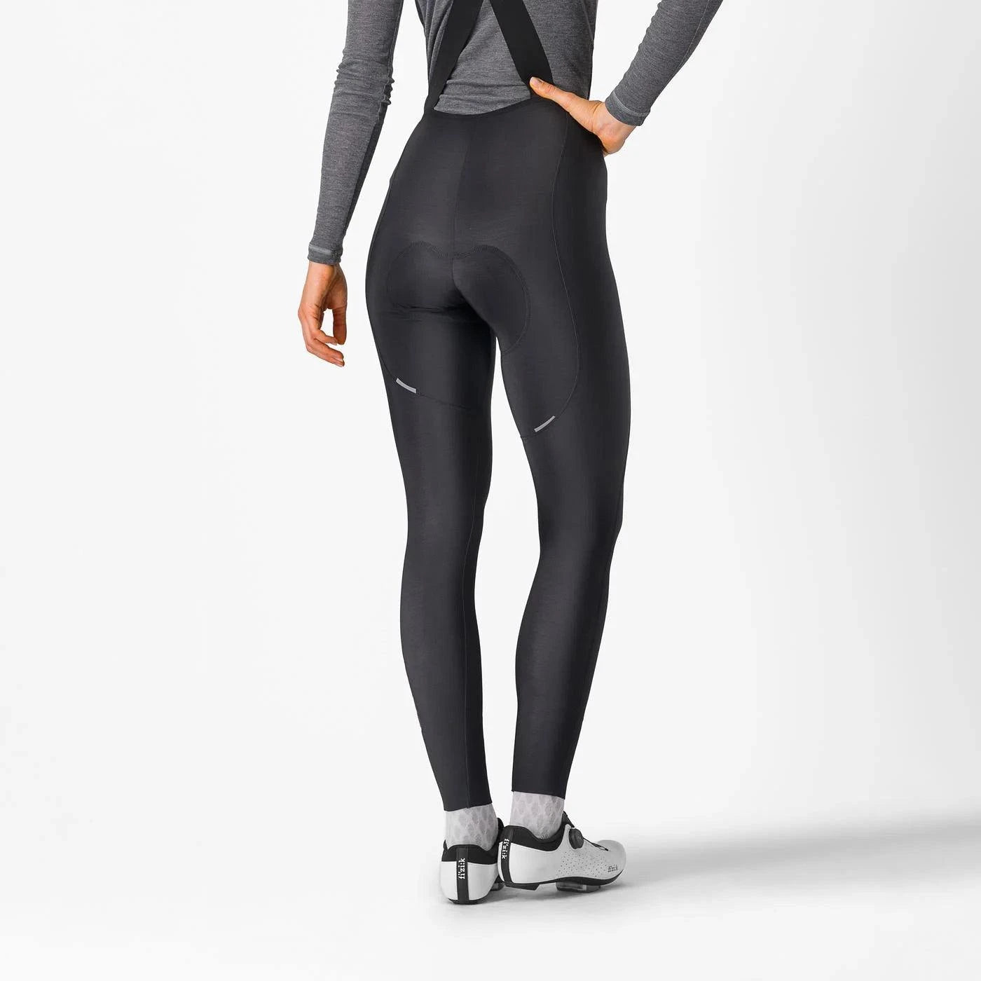 Castelli Espresso Winter Bibtight Dames Black