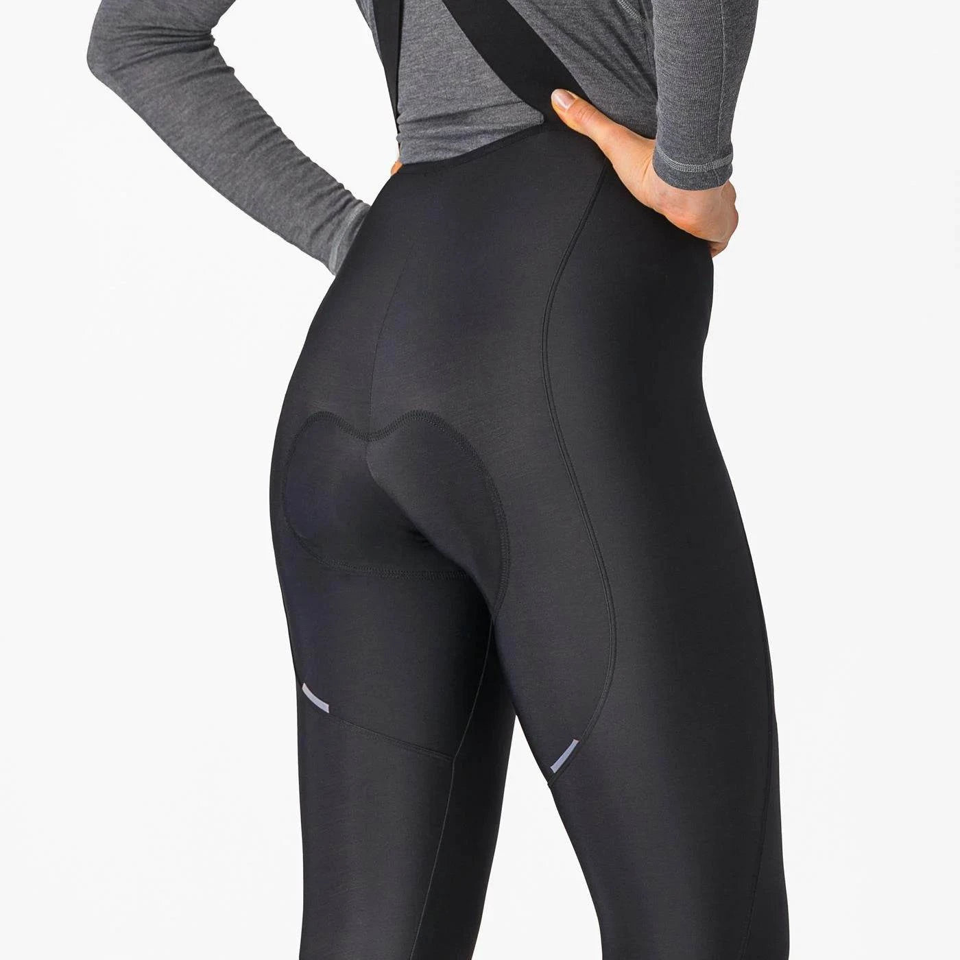 Castelli Espresso Winter Bibtight Dames Black Fietsbroek Triathlonworld