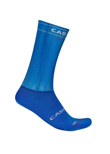 Castelli | Fast Feet 4 Fietssok | Azzurro Italia