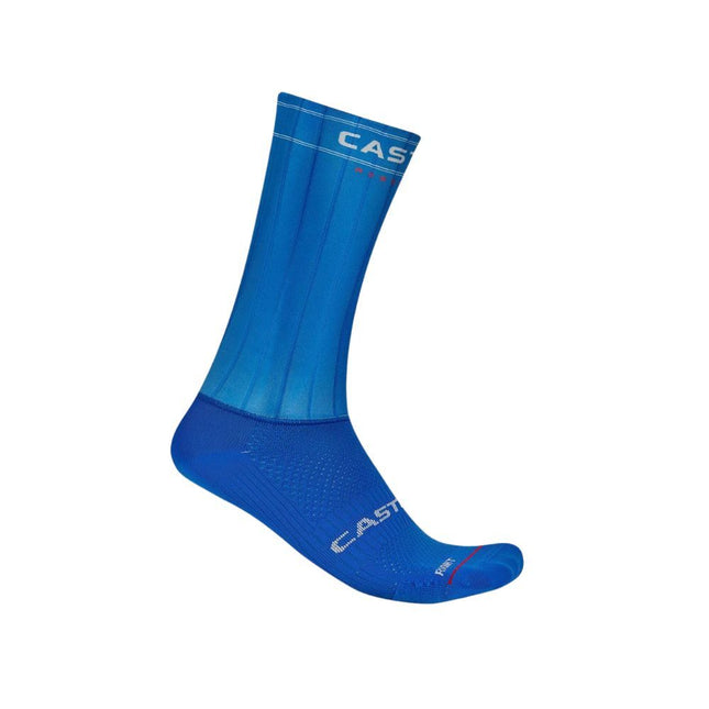 Castelli | Fast Feet 4 Cycling Sock | Azzurro Italia
