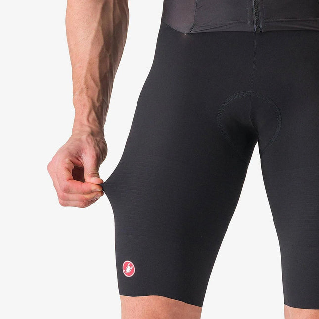 Castelli | PR 2 Geschwindigkeit | Trisuit | Kurzarm | Männer | Helles Schwarz 