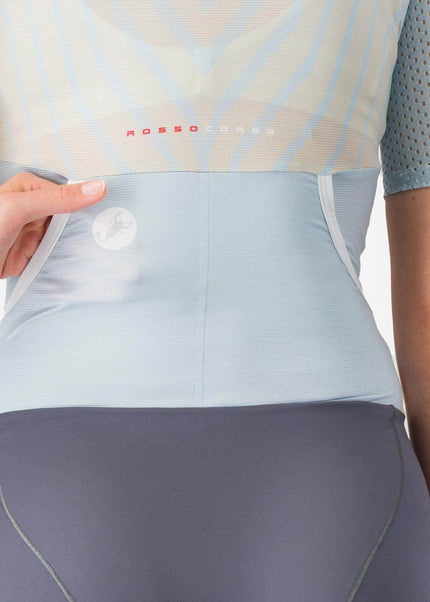 Castelli | San Remo 3 | Trisuit | Short Sleeve | Dames | Sky / Silver