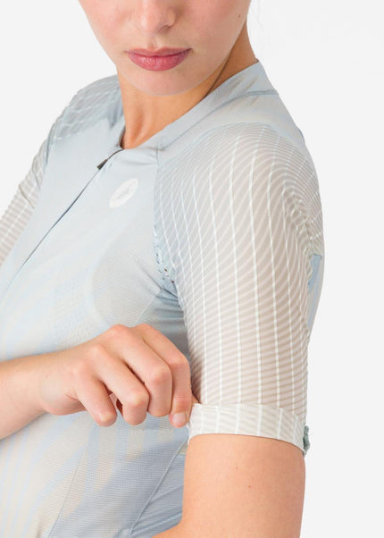 Castelli | San Remo 3 | Trisuit | Short Sleeve | Dames | Sky / Silver