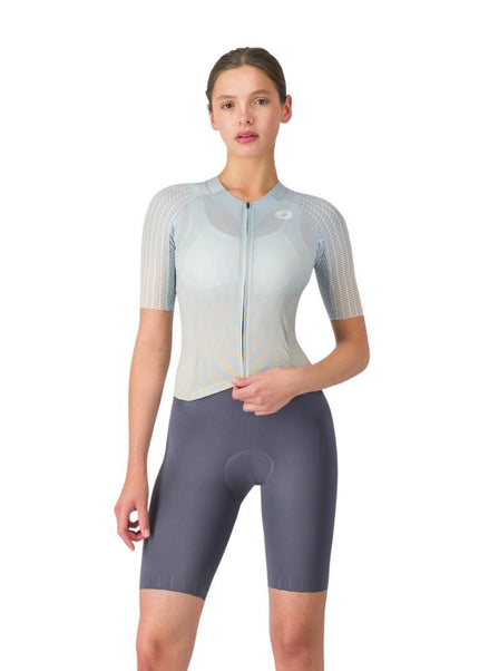 Castelli | San Remo 3 | Trisuit | Short Sleeve | Dames | Sky / Silver