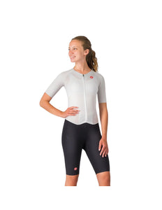Castelli | San Remo 3 | Trisuit | Short Sleeve | Dames | White / Black