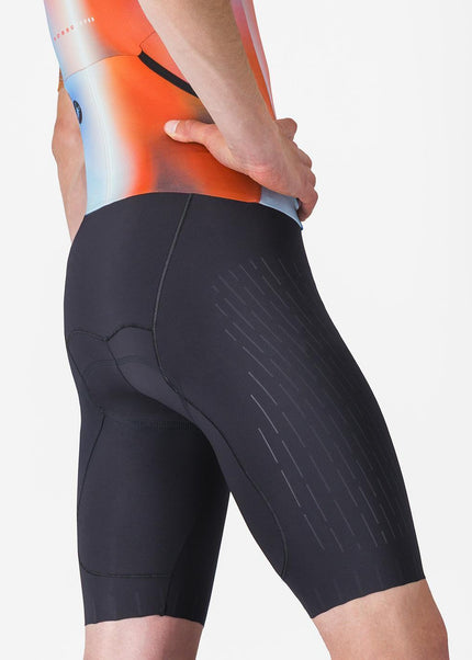 Castelli | San Remo 3 | Trisuit | Short Sleeve | Men | Paprika / Sky Black