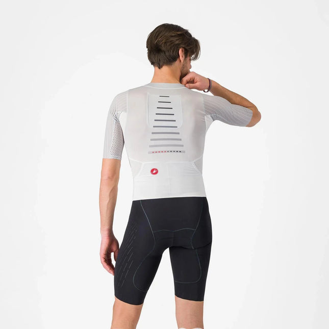 Castelli | San Remo 3 | Trisuit | Kurzarm | Herren | Weiß / Schwarz