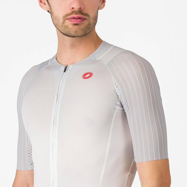 Castelli | San Remo 3 | Trisuit | Kurzarm | Herren | Weiß / Schwarz