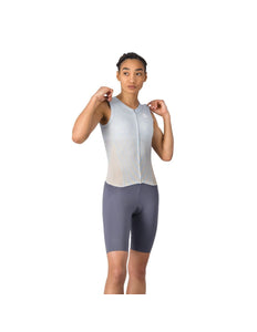 Castelli | San Remo 3 | Trisuit | Sleeveless | Dames | Sky / Silver