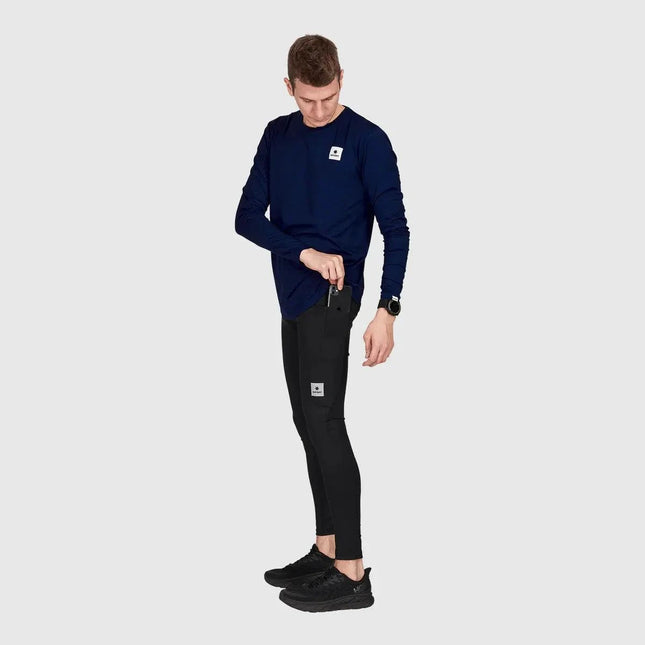 Saysky | Combat+ Long Tight | Heren | Black SAYSKY