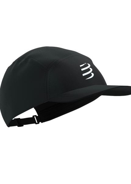Compressport | 5 Panel Light Cap | Black