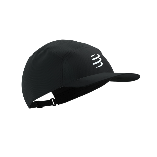 Compressport | 5 Panel Light Cap | Black