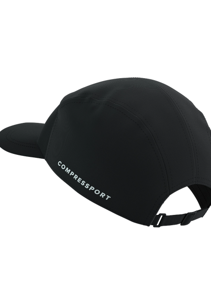 Compressport | 5 Panel Light Cap | Black