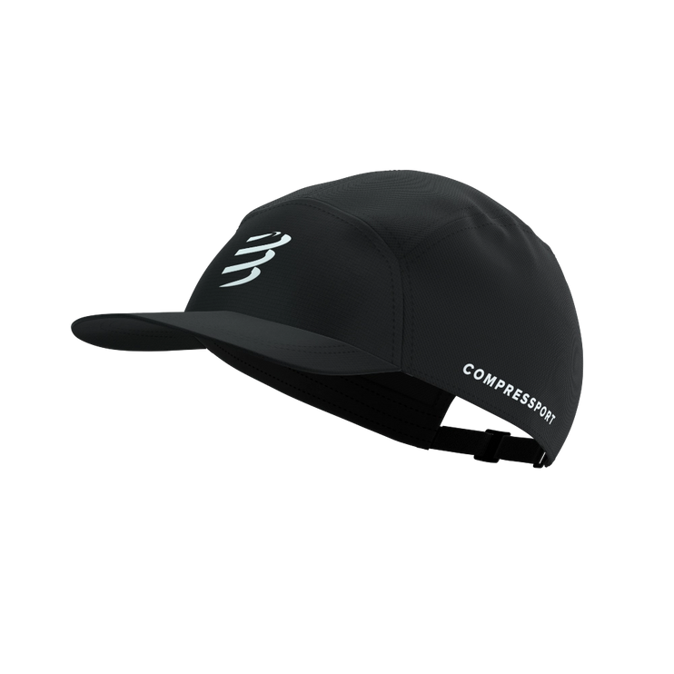 Compressport | 5 Panel Light Cap | Black