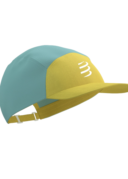 Compressport | 5 Panel Light Cap | Lemon / Ether
