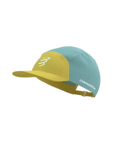 Compressport | 5 Panel Light Cap | Lemon / Ether