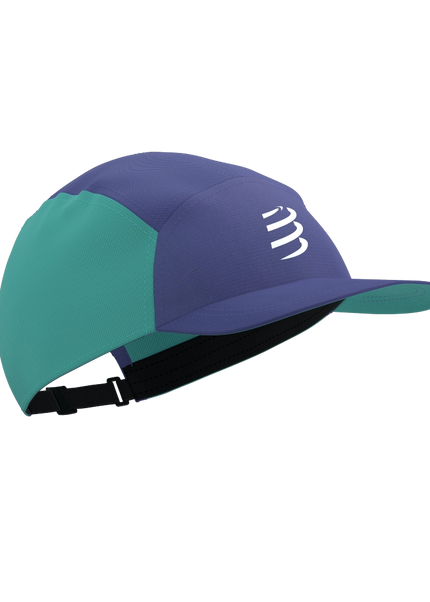 Compressport | 5 Panel Light Cap | Orient Blue / Pool Blue