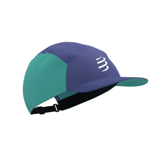 Compressport | 5 Panel Light Cap | Orient Blue / Pool Blue