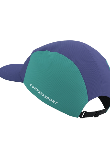 Compressport | 5 Panel Light Cap | Orient Blue / Pool Blue