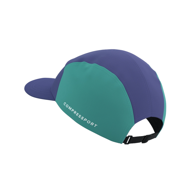 Compressport | 5 Panel Light Cap | Orient Blue / Pool Blue