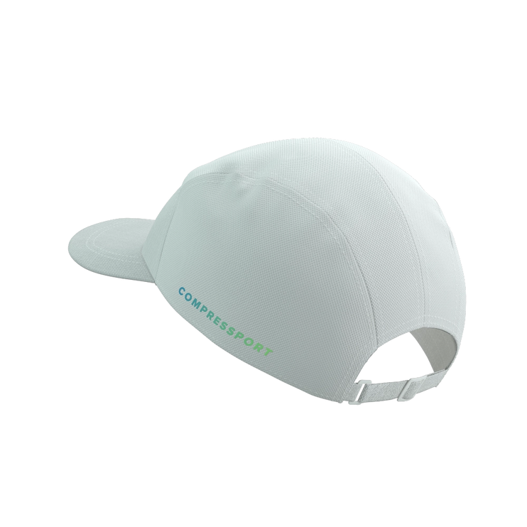 Compressport | 5 Panel Light Cap | Star White / Blue / Green