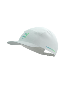 Compressport | 5 Panel Light Cap | Star White / Blue / Green