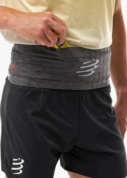 Compressport | Free Belt Reversible | Black / Grey