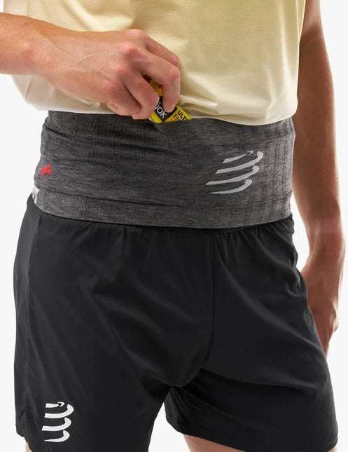 Compressport | Free Belt Reversible | Black / Grey