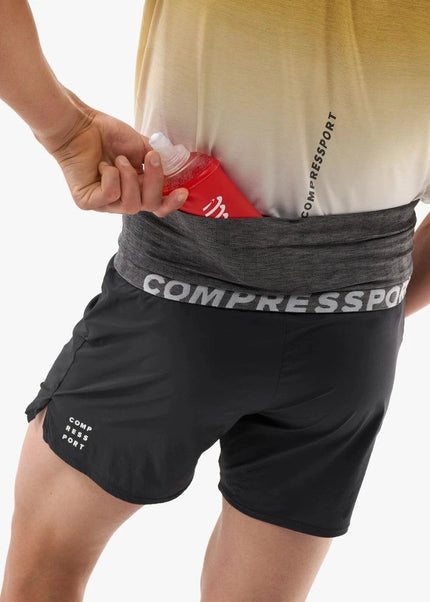Compressport | Free Belt Reversible | Black / Grey