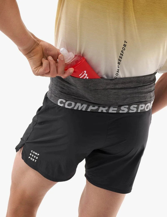 Compressport | Free Belt Reversible | Black / Grey