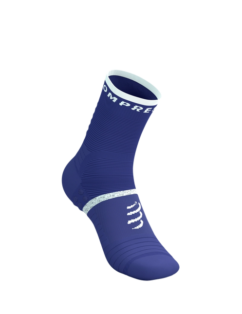 Compressport | Pro Marathon Socken V2 | Orient Blau / Star Weiß