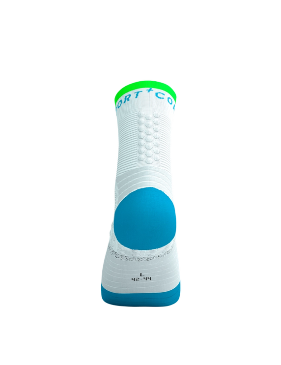 Compressport | Pro Marathon Socks V2 | White / Blue / Green