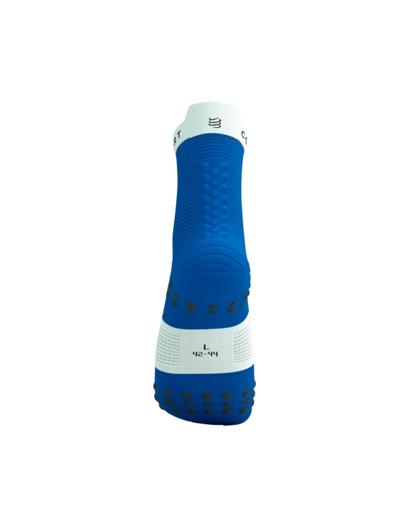 Compressport | Pro Racing Socks V4 | Run High | Princess Blue / White