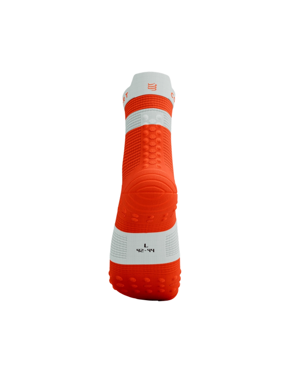 Compressport | Pro Racing Socks V4 | Run High | Tigerlily / White