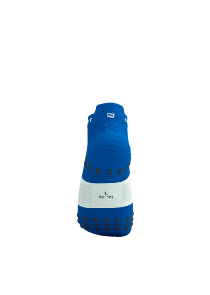 Compressport | Pro Racing Socks V4 | Run Low | Princess Blue / White