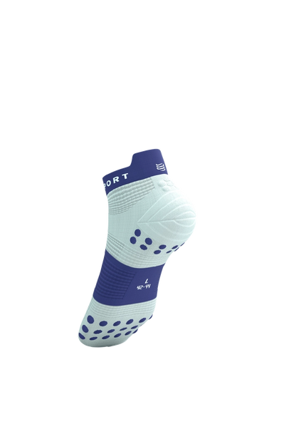 Compressport | Pro Racing Socks V4 | Run Low | Star White / Orient Blue