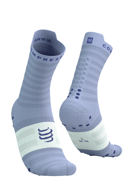 Compressport | Pro Racing Socks V4 | Ultralight | Run High | Lavender / White