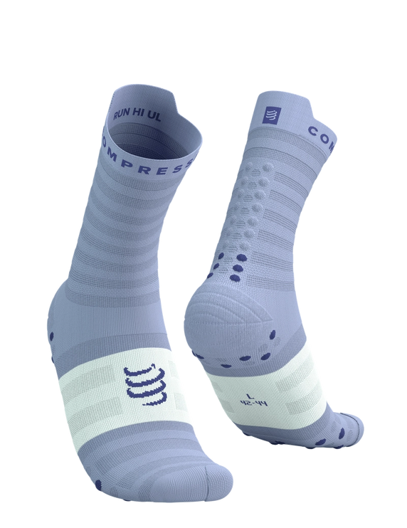 Compressport | Pro Racing Socks V4 | Ultralight | Run High | Lavender / White