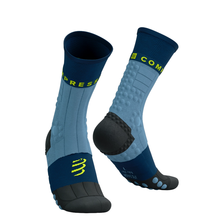 Compressport | Pro Racing Socks Winter Trail | Denim / Poseidon