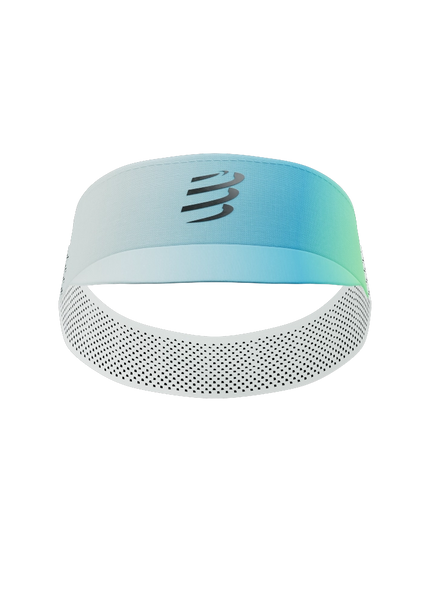 Compressport | Pro Racing Visor | White / Blue / Green