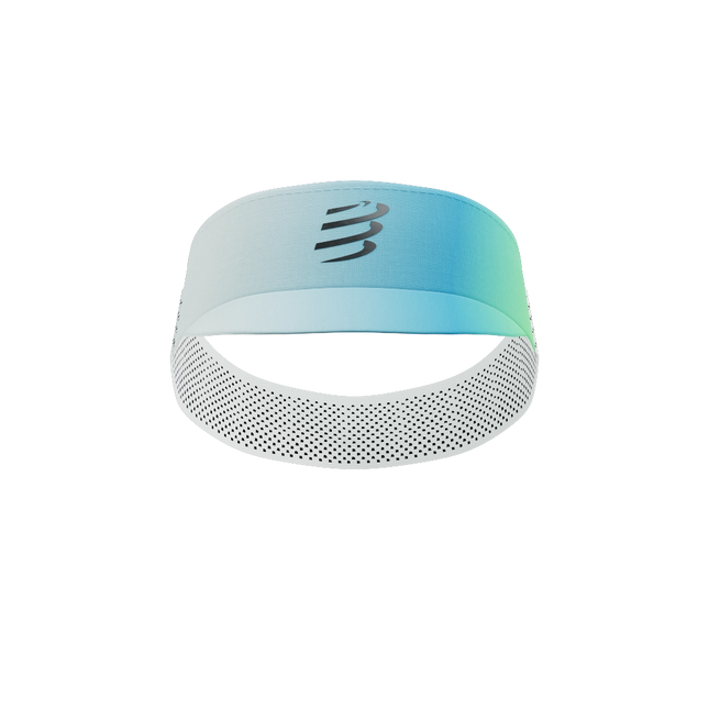 Compressport | Pro Racing Visor | White / Blue / Green