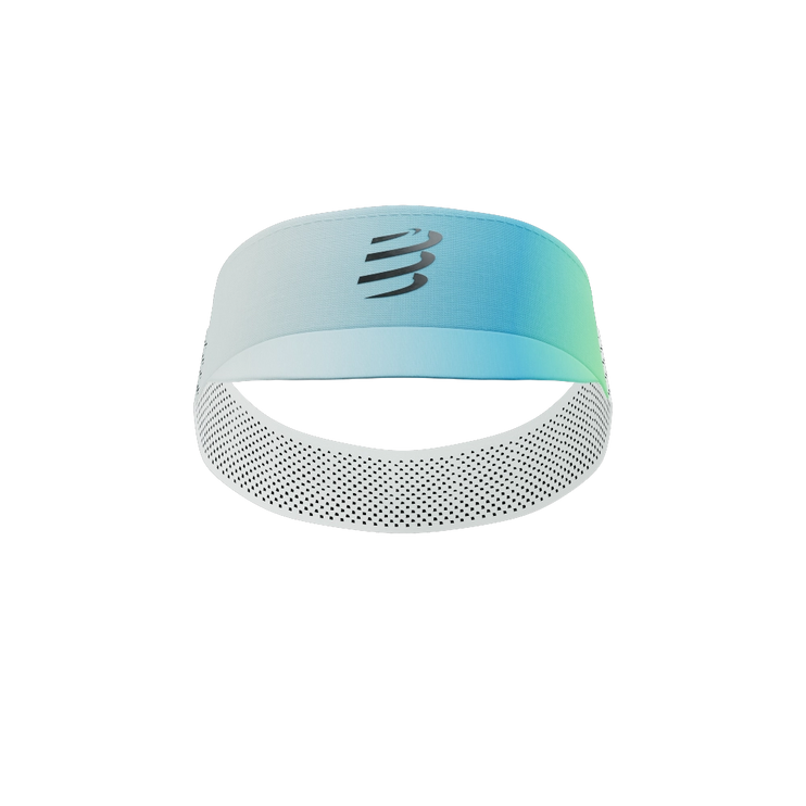Compressport | Pro Racing Visor | White / Blue / Green