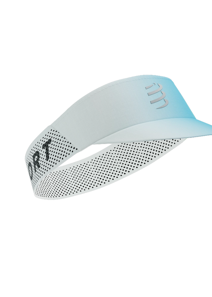 Compressport | Pro Racing Visor | White / Blue / Green
