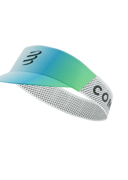 Compressport | Pro Racing Visor | White / Blue / Green