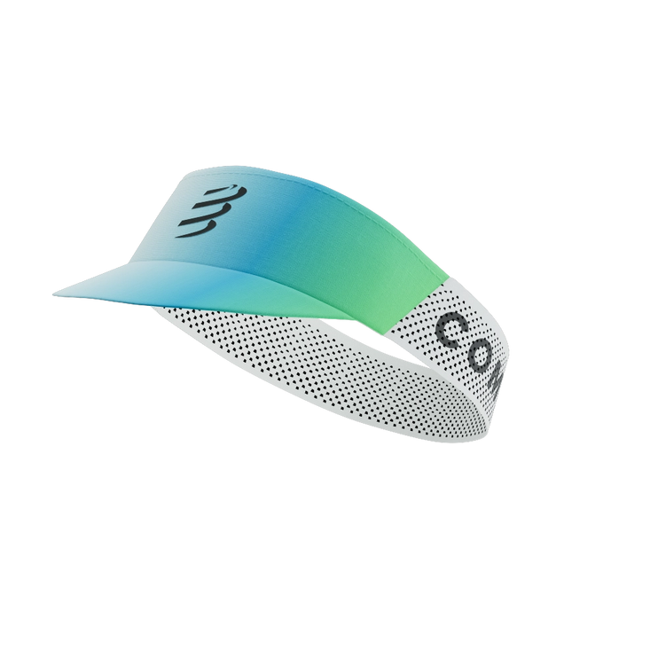Compressport | Pro Racing Visor | White / Blue / Green