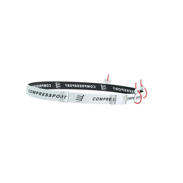 Compressport | Renngürtel | Weiß